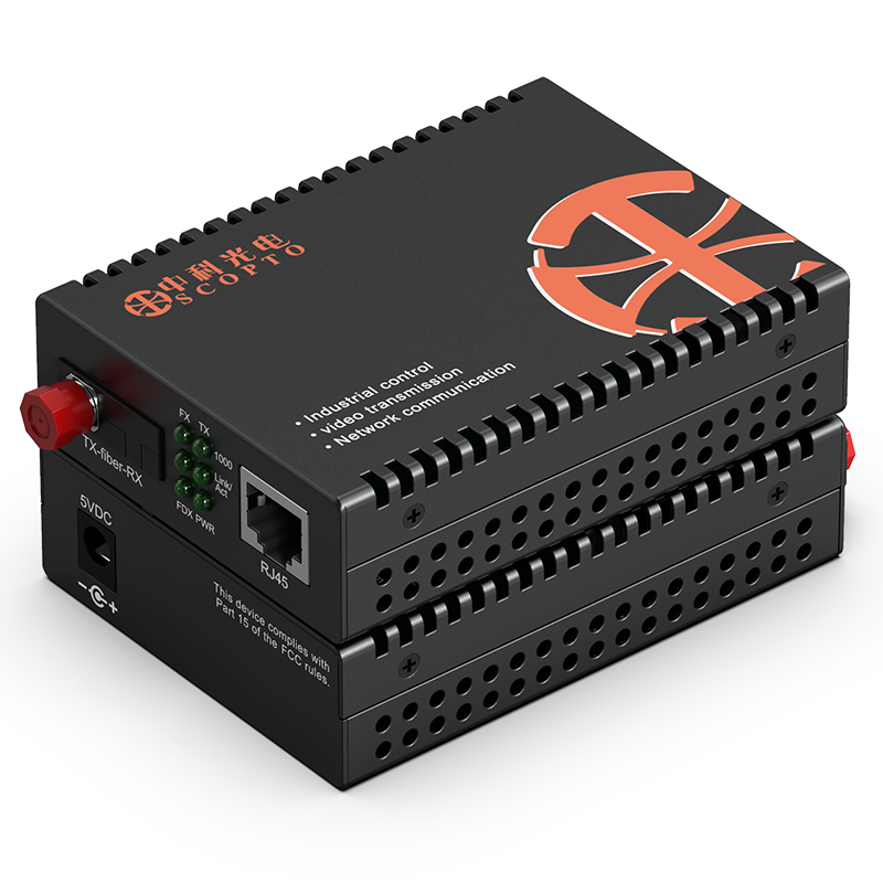 單模單纖1對(duì) 外電FC接口 10KM